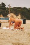 Ana Braga Bikini Nipple Slip