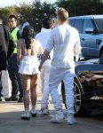 Ariel Winter Short Skirt And Hanging Ass