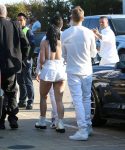 Ariel Winter Short Skirt And Hanging Ass