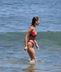 Bella Hadid Red Sexy Bikini