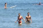 Bella Hadid Red Sexy Bikini