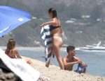 Bella Hadid Thong Bikini