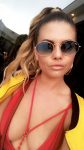 Chanel West Coast Sexy Low Cut Swimsuit
