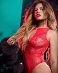 Chanel West Cost Sexy Sheer Lingerie