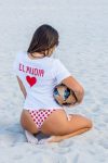 Claudia Romani Bikini Thong Photoshoot