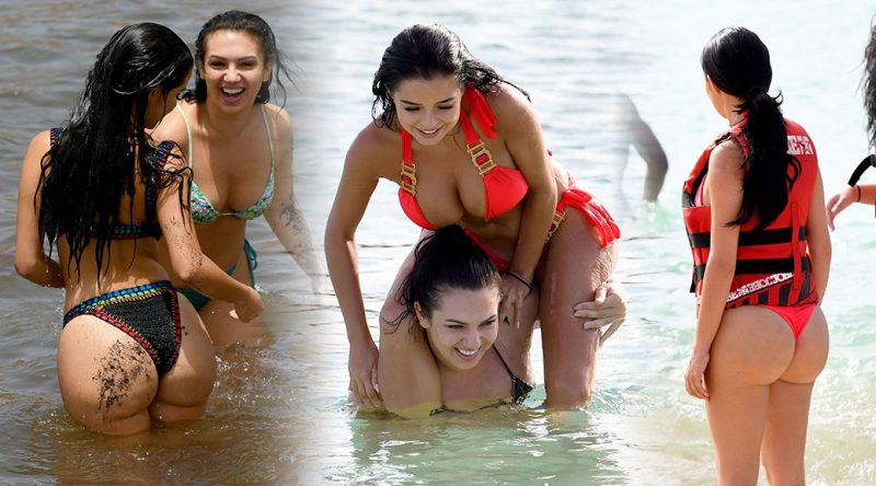 Demi Rose Mawby – Bikini Candids in Cape Verde