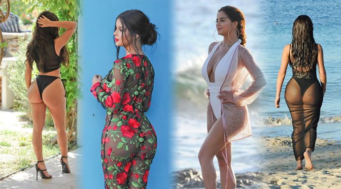 Demi Rose Mawby – Bikini Photoshoot Candids in Ibiza