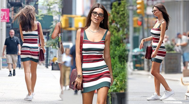 Emily Ratajkowski – Leggy Candids in New York