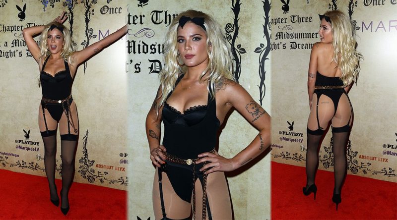Halsey – Playboy’s Midsummer Night’s Dream At Marquee Nightclub in Las Vegas