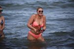 Iskra Lawrence Sexy Pink Bikini