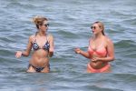 Iskra Lawrence Sexy Pink Bikini