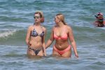 Iskra Lawrence Sexy Pink Bikini