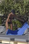 Izabel Goulart Black Bikini