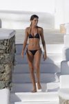 Izabel Goulart Black Bikini