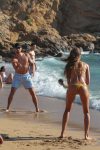 Izabel Goulart Thong Bikini