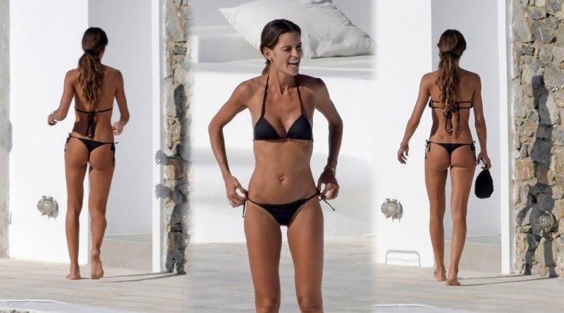 Izabel Goulart – Thong Bikini Candids in Mykonos