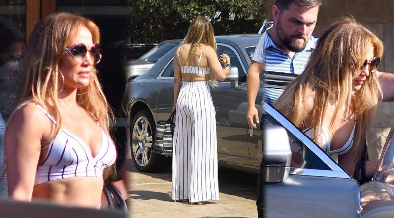 Jennifer Lopez – Candids in Malibu