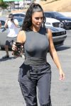 Kim Kardashian Braless Big Boobs