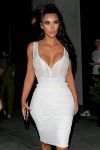 Kim Kardashian Braless Boobs