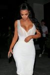 Kim Kardashian Braless Boobs