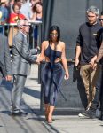 Kim Kardashian Braless Boobs In See Through Black Top