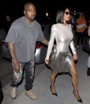 Kim Kardashian Braless See Through