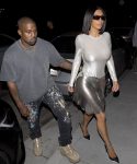Kim Kardashian Braless See Through
