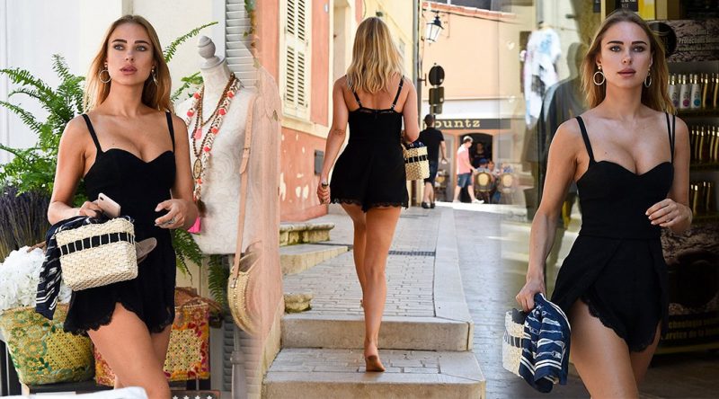 Kimberley Garner – Sexy Candids in St. Tropez