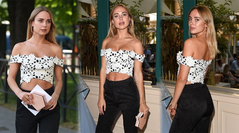 Kimberley Garner – Gyunel AW18/19 in Fashion Show in Paris