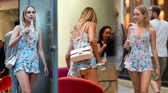 Kimberley Garner – Upskirt Candids in London