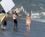 Lady Gaga Wet Dress