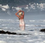 Lady Gaga Wet Dress