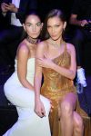 Lily Aldridge with Bella Hadid at party in ROme
