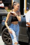 Madison Beer Sexy Black Top