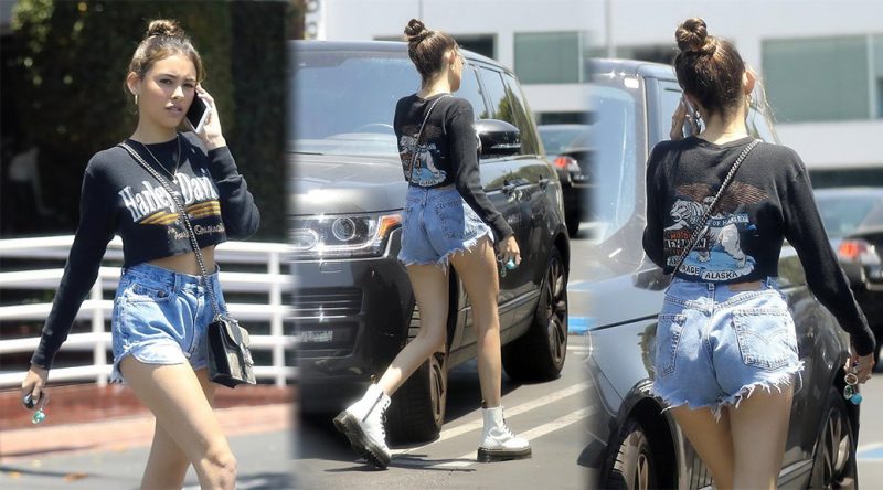Madison Beer – Leggy Candids in West Hollywood