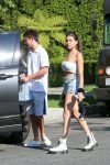 Madison Beer Sexy White Top