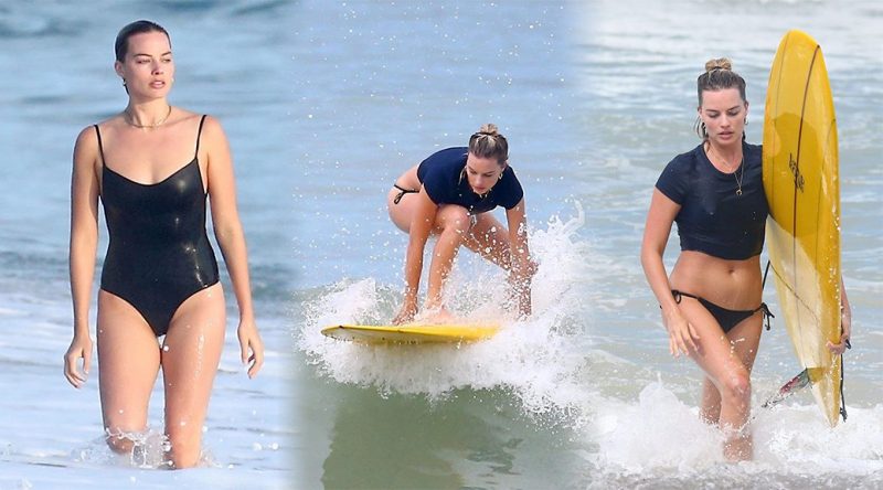 Margot Robbie – Swimsuit Candids in Costa Rica