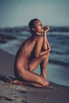 Marisa Papen Naked Photoshoot On Beach