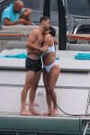 Nicole Scherzinger White Swimsuit
