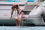 Nicole Scherzinger White Swimsuit