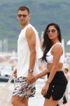 Nicole Scherzinger White Swimsuit
