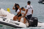 Nicole Scherzinger White Swimsuit