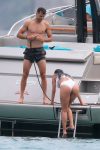 Nicole Scherzinger White Swimsuit