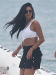 Nicole Scherzinger White Swimsuit