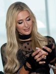 Paris Hilton Seethrough Dress