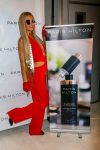 Paris Hilton Sexy Low Cut Red Dress