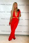 Paris Hilton Sexy Low Cut Red Dress