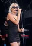Pixie Lott Sexy Black Dress