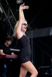 Pixie Lott Sexy Black Dress
