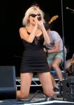 Pixie Lott Sexy Black Dress